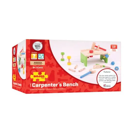 Wooden Carpenter's Bench {1}