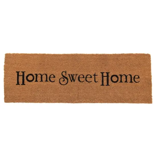 Hello Honey&reg; Home Sweet Home Natural Coir Double Doormat {1}