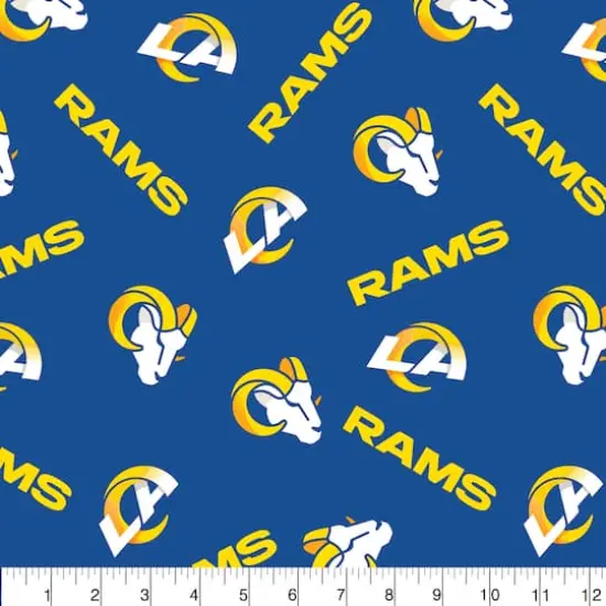 NFL Los Angeles Rams Cotton Fabric {3}