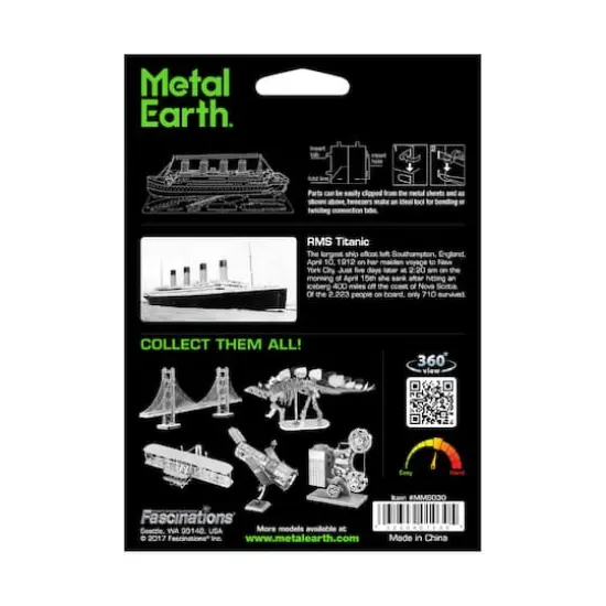 Metal Earth&reg; Titanic 3D Metal Model Kit {4}