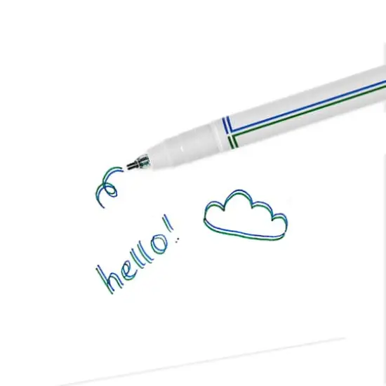 OOLY Seeing Double Fine Felt Double Tip Markers Set {4}