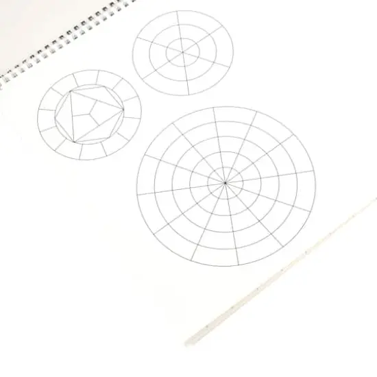 9" x 12" Watercolor Sheet Color Mixing Swatch Book by Artist's Loft&trade; {3}