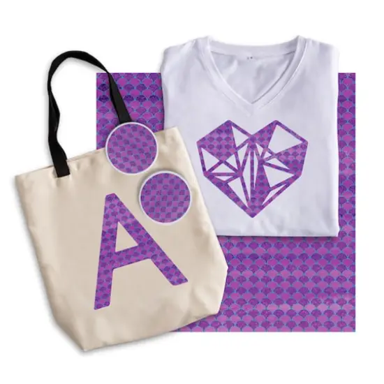 Cricut&reg; Infusible Ink&trade; Transfer Sheet Patterns, Sparkle Mermaid {3}