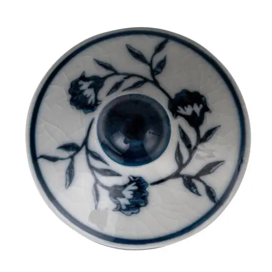 Hello Honey&reg; 4.5" Blue Blossom Enchantment Stoneware Jar Set {7}