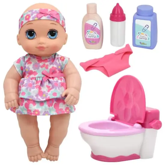 Little Darlings It's My Potty 10" Doll With Potty Chair {1}