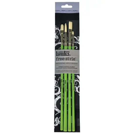Liquitex&reg; Professional Freestyle&trade; Assorted 4 Piece Brush Set {1}