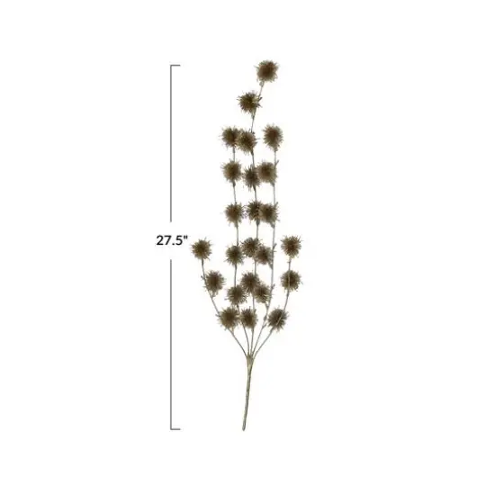 Hello Honey&reg; 27.5" Gold Faux Flower Pick Pod Spray {3}