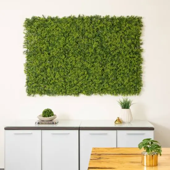 20" Irish Green Meadow Artificial Living Wall Panels, 6ct. {9}