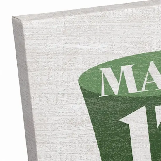 March 17th Top Hat Canvas Wall Art {4}