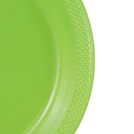 JAM Paper 9" Lime Green Plastic Party Plates, 20ct. {4}