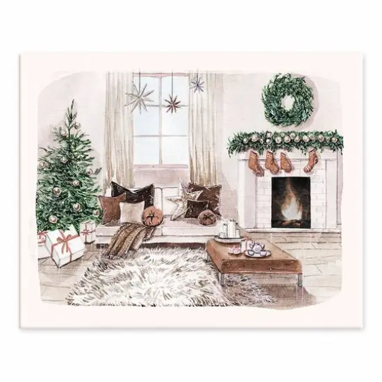 Comfort And Joy Living Room 10x8 Tabletop Canvas {1}