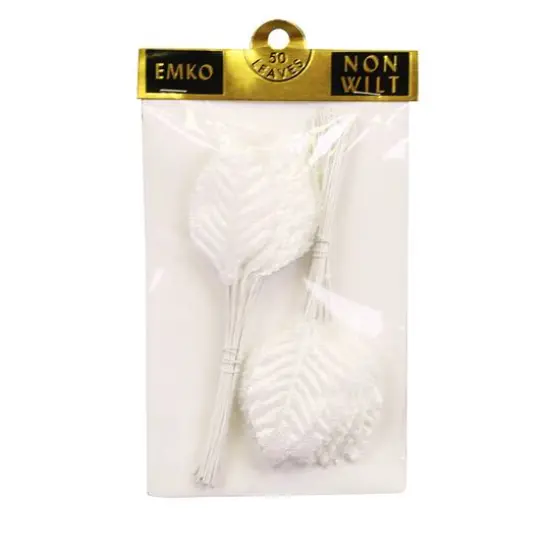 JAM Paper Leaf Accessory, 50ct. Pearl {2}