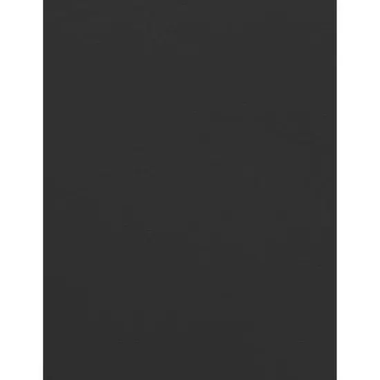 PA Paper&trade; Accents 8.5" x 11" 73lb. Muslin Cardstock Paper, 1,000 Sheets Deep Black {1}