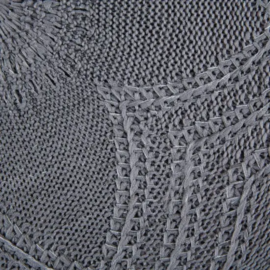 DII&reg; Woven Round Placemats, 6ct. Gray {5}