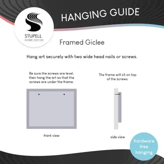 Stupell Industries Pledge of Allegiance Flag Framed Giclee Art White {9}