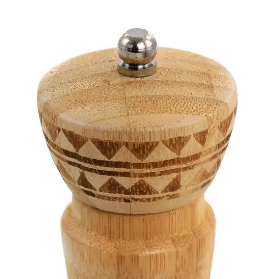 Gibson Home&reg; 7.8" Sadler Wood Pepper Grinder {4}