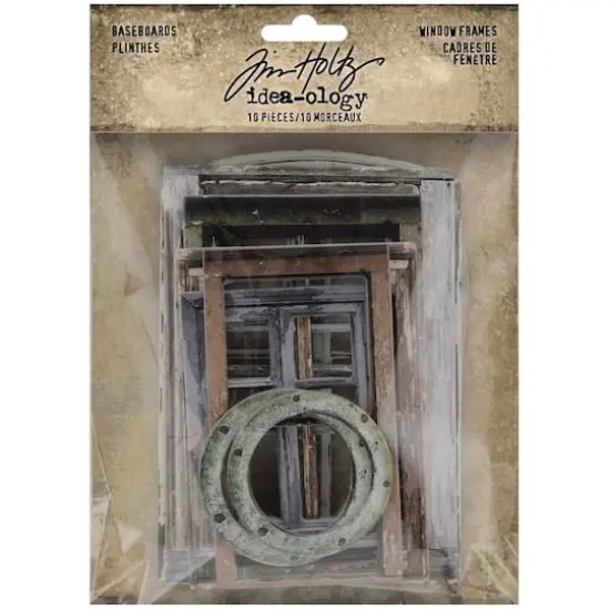 Tim Holtz&reg; Idea-Ology&reg; Baseboard Window Frames, 10ct. {1}