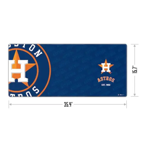 MLB Logo Series Desk Pad Houston Astros {4}