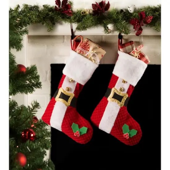 DII&reg; Santa's Holiday Stocking Set {3}