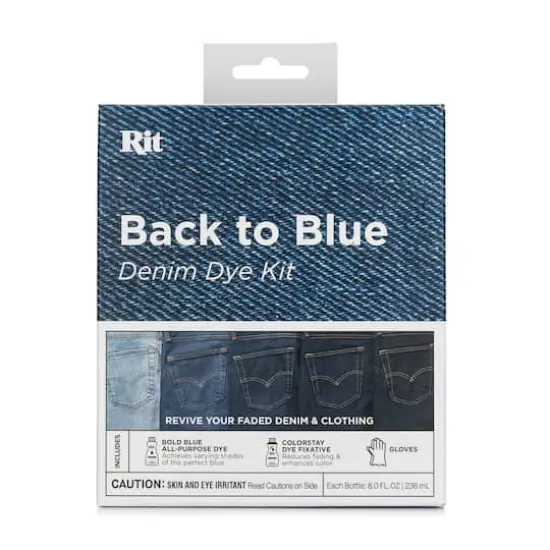 Rit&reg; Back to Blue Denim Dye Kit {1}