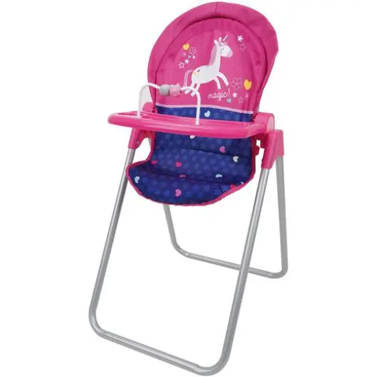 509 Crew Unicorn Doll Highchair {1}