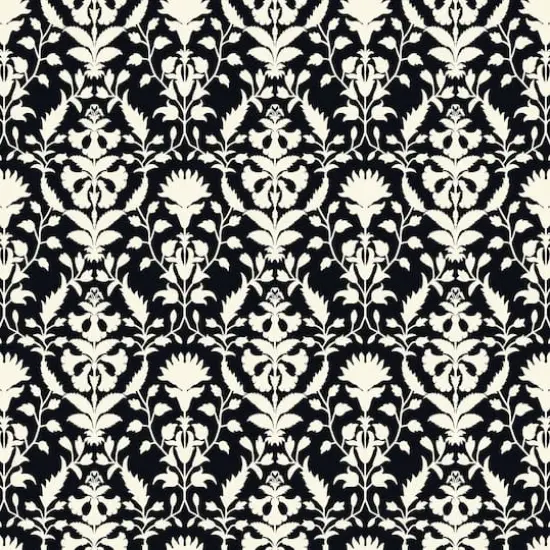 Surface Style Peacefulness Peel & Stick Wallpaper Noir {1}