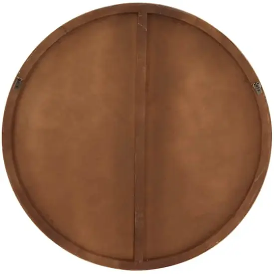 White Wood Thin Framed Wall Mirror 36" x 1" x 36" {5}