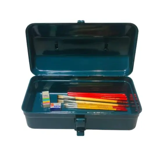 Small Metal Storage Box by Artist's Loft&trade; Blue {4}