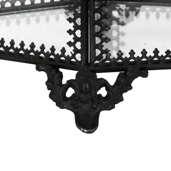 8" Etched Glass Coffin by Ashland&reg; {4}