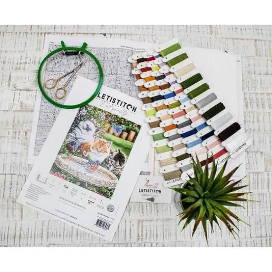 Letistitch Splashing Up Some Fun Counted Cross Stitch Kit {14}