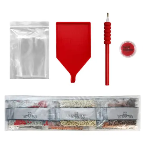 16" x 20" Gingerbread House Diamond Art Kit by Make Market&reg; {4}