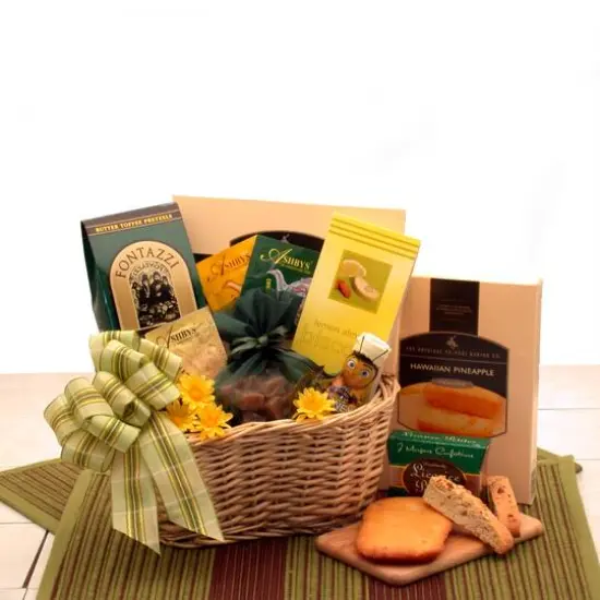 Spring Treats & Tea Gift Basket {1}