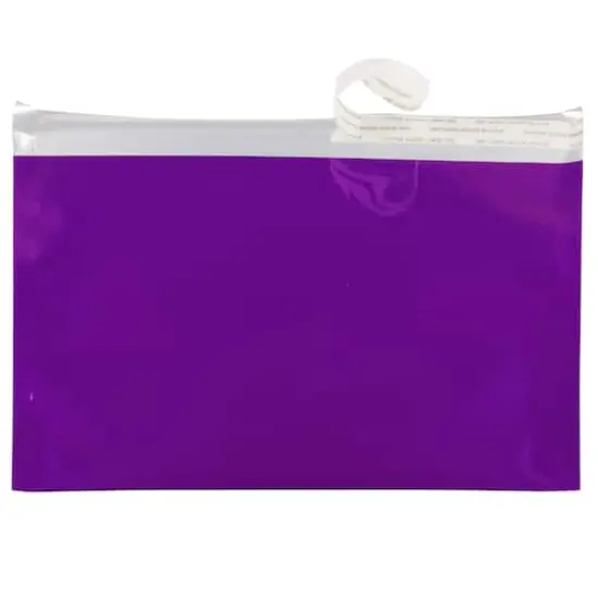JAM Paper 6.125" x 9.5" Foil Self Adhesive Closure Envelopes, 25ct. Purple {4}