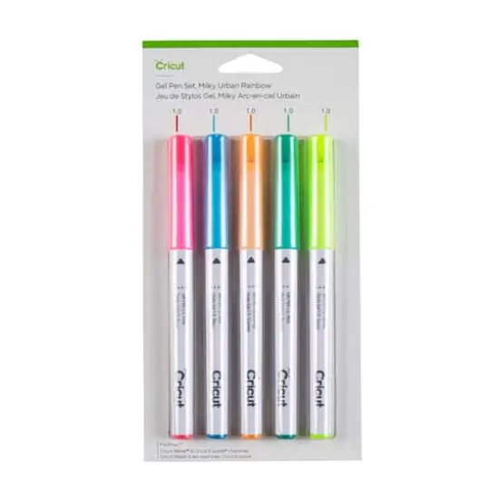 Cricut&reg; Milky Gel Pen Set, Urban Rainbow {1}