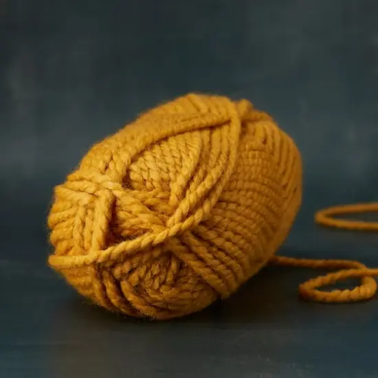 Lion Brand&reg; Wool-Ease&reg; Thick & Quick&reg; Solid Yarn Mustard {3}