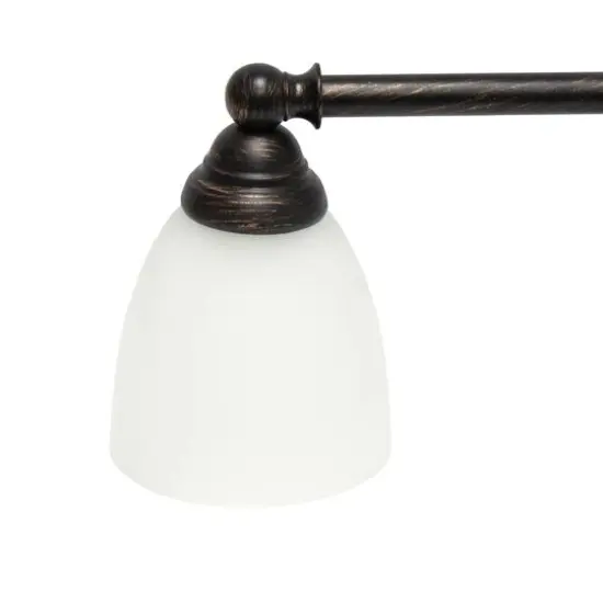 Lalia Home Essentix 3 Light Clear Shade Vanity Oil Rubbed Bronze {7}