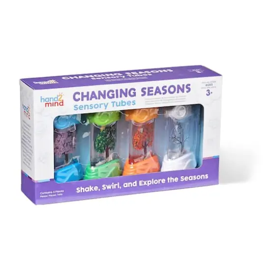 hand2mind Changing Seasons Sensory Tubes {9}