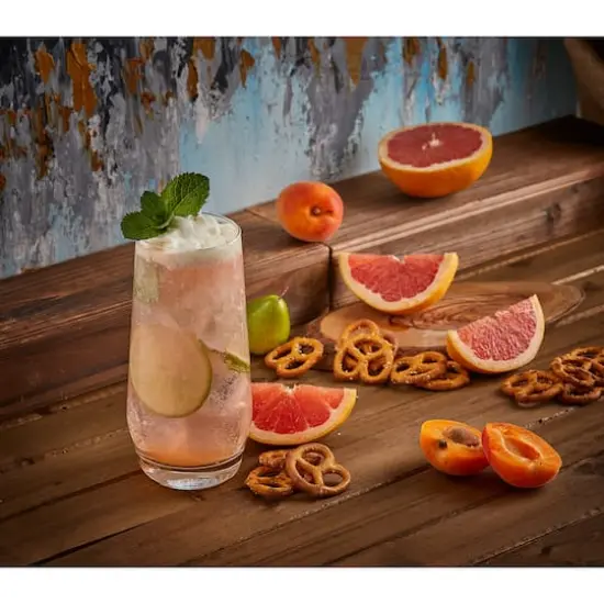 JoyJolt&reg; 18.5oz. Gwen Crystal Highball Drinking Glasses, 8ct. {3}