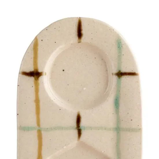 Hello Honey&reg; Multicolor Artisanal Harmony Salt & Pepper Shaker Set on a Tray {10}