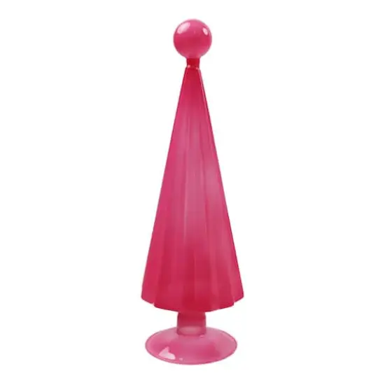 12" Glass Tree Tabletop D&eacute;cor by Ashland&reg; Pink {1}