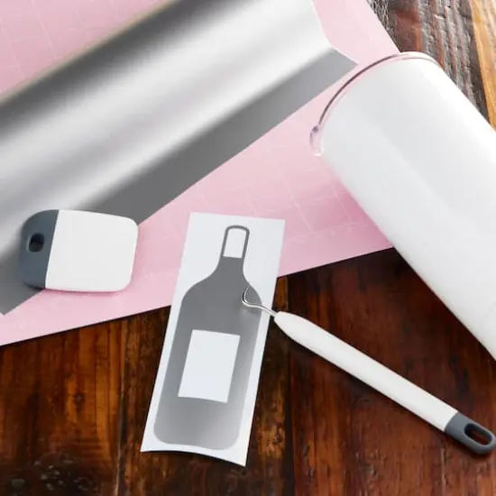 Cricut&reg; Premium Vinyl&trade;, Removable Silver {3}