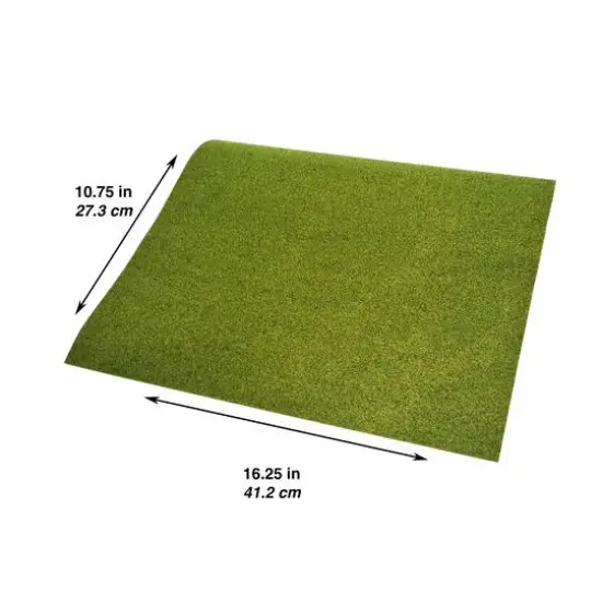 JTT Scenery Products Light Green Grass Mat, 10.75" x 16.25" {4}