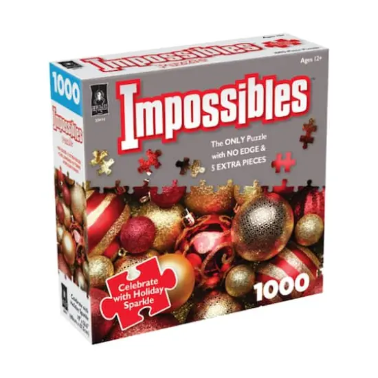 Impossibles Puzzle - Celebrate with Holiday Sparkle: 1000 Pcs {1}