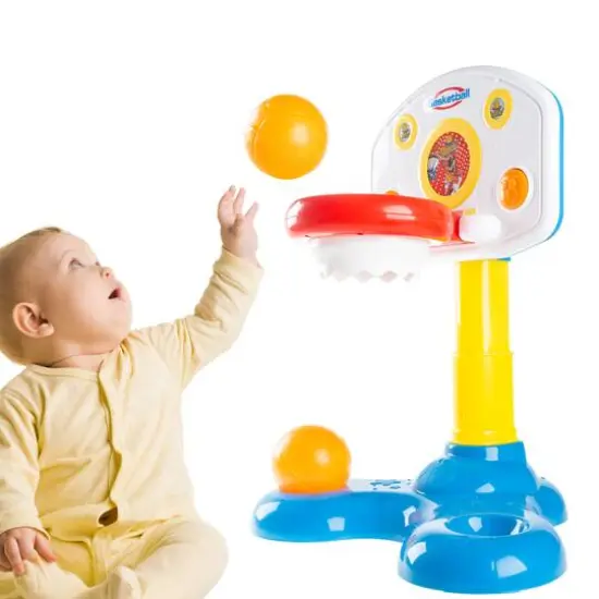 Toy Time Kid's Mini Basketball Hoop {6}