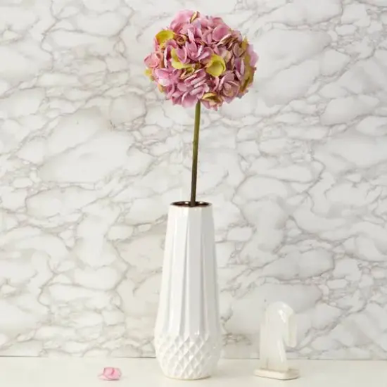 Hydrangea Flower Stem, 3ct. Multi {4}