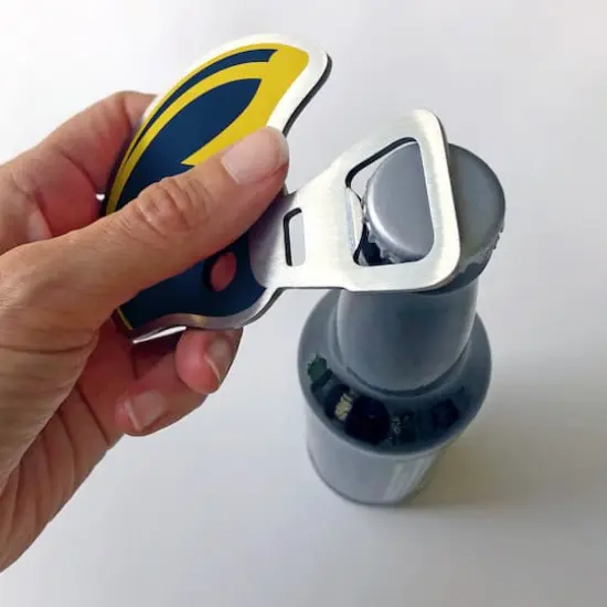 College Football Season Opener Bottle Opener Michigan Wolverines {4}
