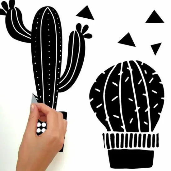RoomMates Geo Cactus Peel &Stick Wall Decals {5}
