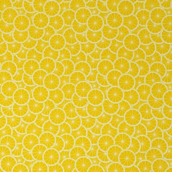 SINGER Lemon Floral Cotton Fabric Bundle {13}