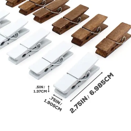 ArtSkills&reg; Project: Craft&trade; Large Wooden Clothes Pins, 45ct. {4}