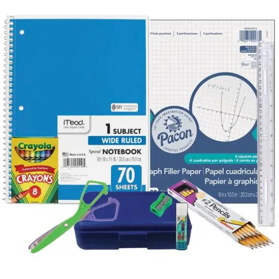 Multi-Brand Basic Elementary School Supply Kit {1}